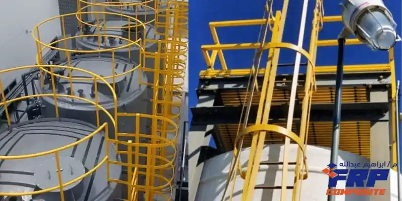 درابزين الحمايه من الفيبرجلاس