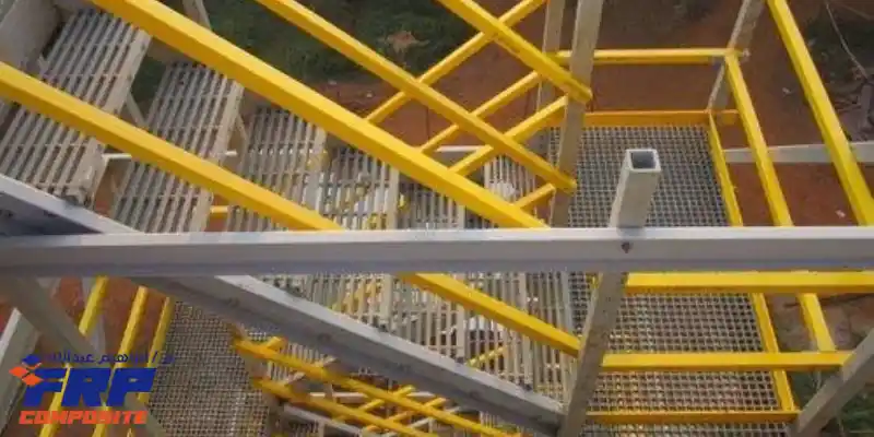 سلالم الحمايه من الفيبرجلاس